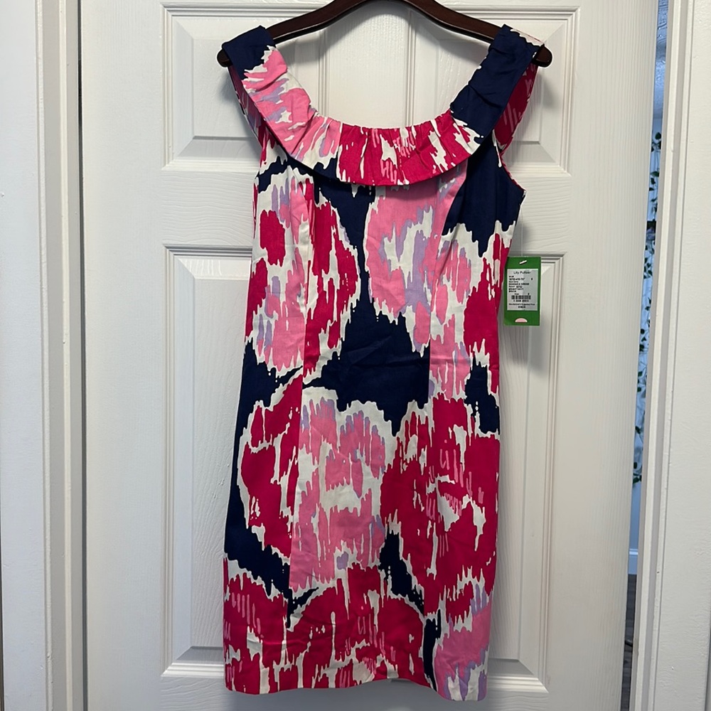 Lilly Pulitzer off the shoulder dress